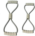 Figure 8 Resistance Band Set - 25lb & 38lb Dual-Level Training for Full-Body Workouts