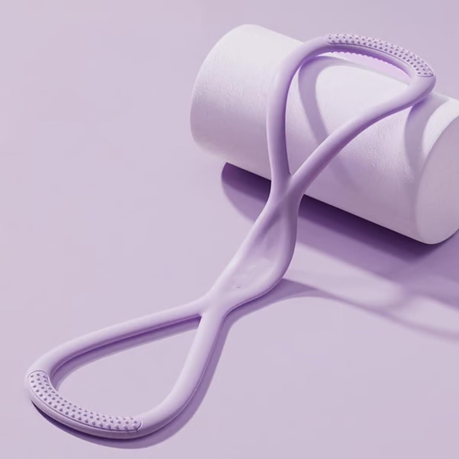 Resistance Bands, Figure 8 Exercise Bands for Women Men, Keep Resistance Band Figure 8 for Working Out, Foot Pedal Resistance Band for Women Men, Strong and Not Easy to Break