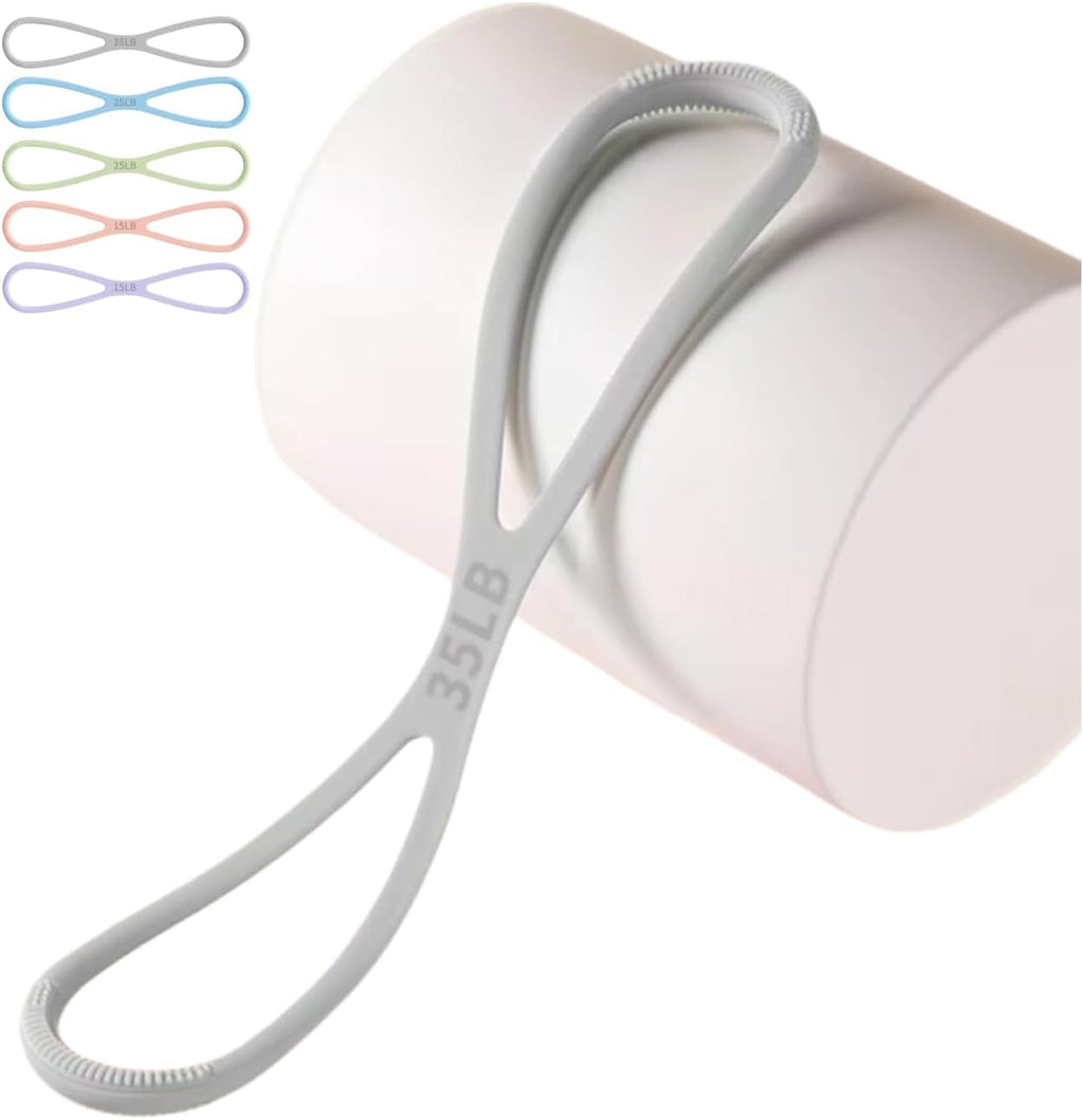 Resistance Bands, Figure 8 Resistance Bands for Women, Portable  Exercise Band for Arms, Back, Shoulder Stretch with Handles, Fullbody Yoga Pulling Rope