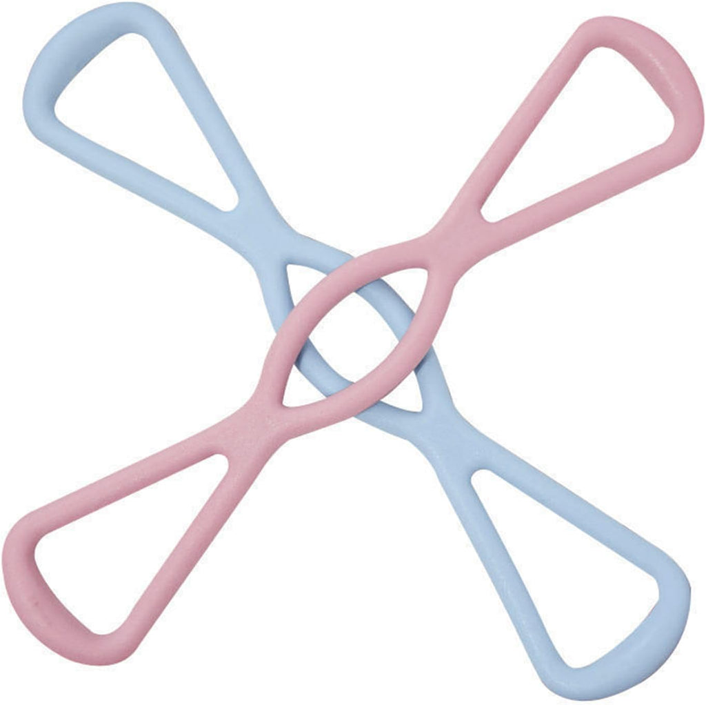 Figure 8 Resistance Band - Premium TPR Fitness Bands for Yoga, Stretching & Total-Body Home Workouts