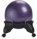 Classic Backless Balance Ball Chair – Exercise Stability Yoga Ball Premium Ergonomic Chair for Home and Office Desk with Air Pump, Exercise Guide and Satisfaction Guarantee