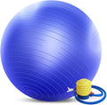 Yoga Ball Exercise Ball for Workout,Stability, Fitness and Physical Therap with Pump