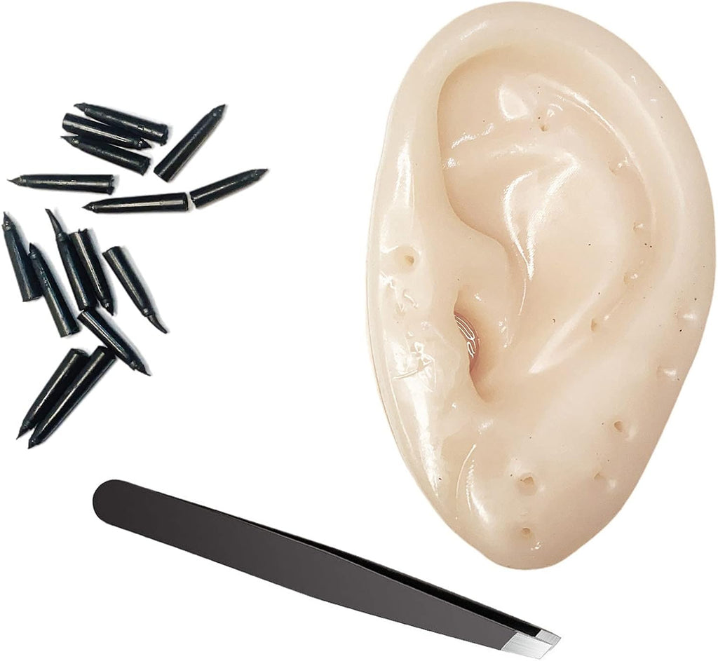 Ears Shaped Popping Pimples Blackhead Toy(Upgraded Tweezers)