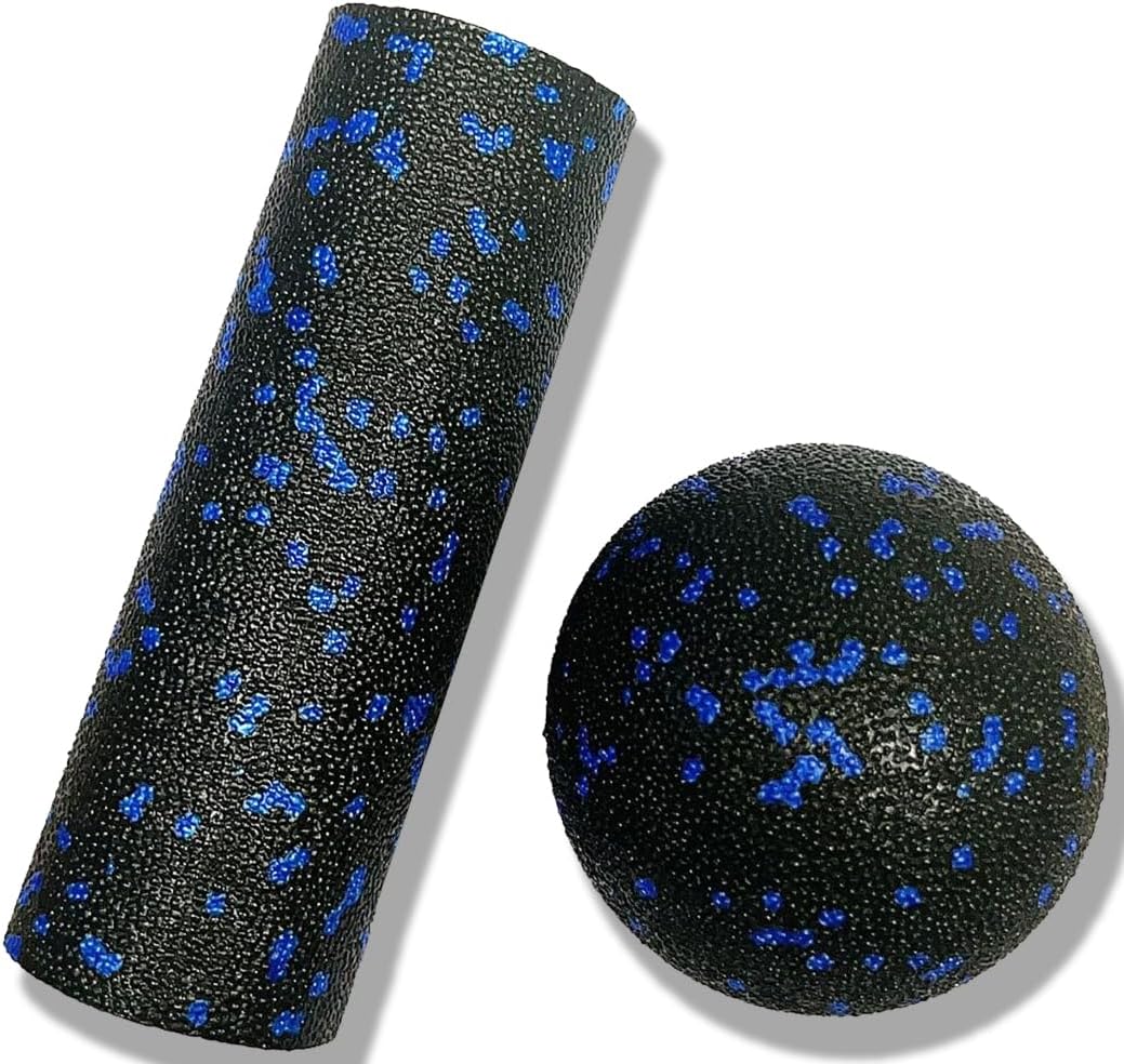 Extra Mini Foam Roller - High Density Massage Roller, Extra Small Yoga Roller for Physical Therapy, Myofascial Release, Deep Tissue & Muscle Recovery of Arms and Legs