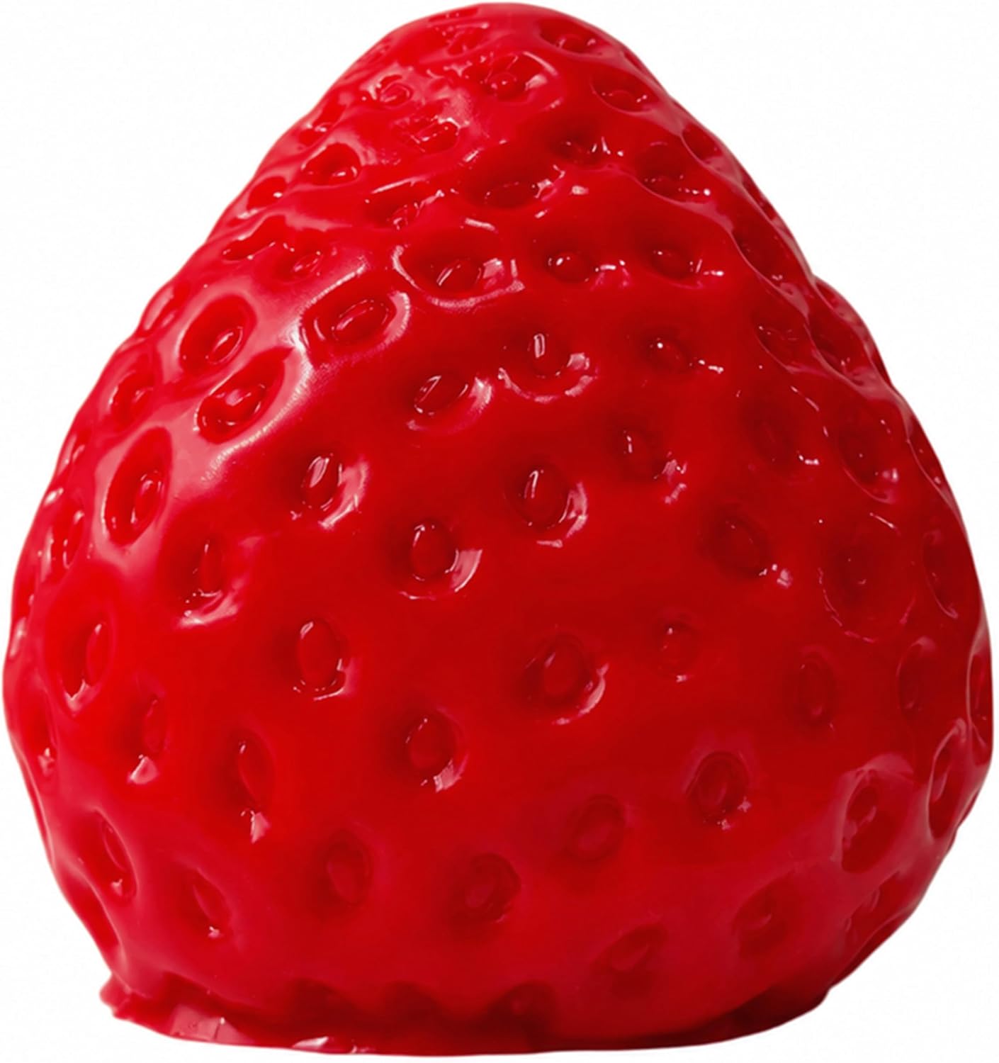 Silicone  Squishy Toy Strawberry – Stress Relief Sensory Fidget, Soft & Tacky Squeeze Toy for Kids Teens & Adults, Relaxing Decompression Sensory Toy Gifts