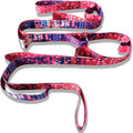 Yoga Strap Stretching Strap with Loops, Stretch Straps for Physical Therapy, 10 Loops Non-Elastic Exercise Strap for Pilates, Dance and Gymnastics
