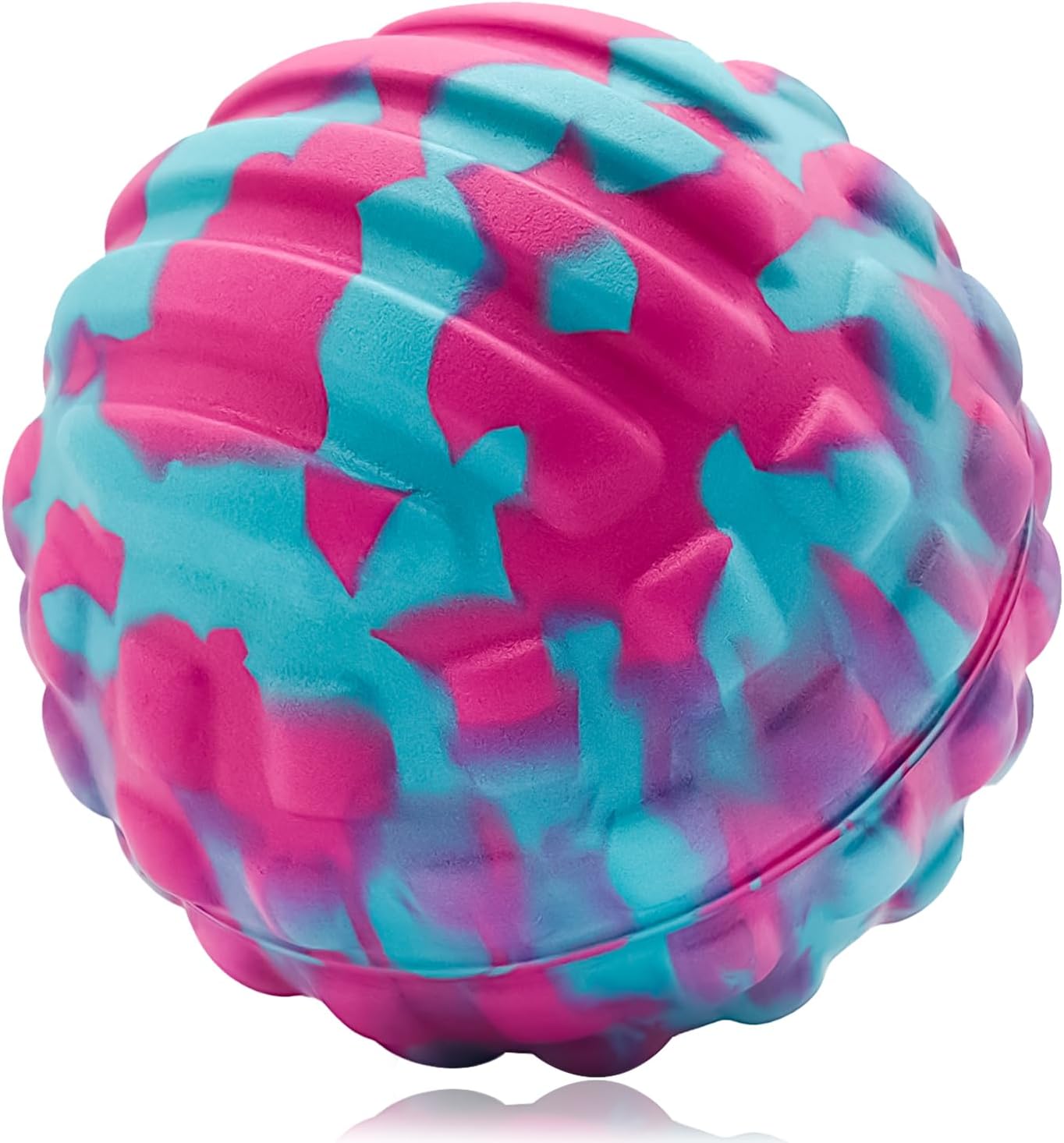 Deep Tissue Massage Ball for Exercise & Recovery -  Certification - Targets Back, Shoulder, Legs&Feet - Relieves Muscle Knots, Joint Pain&Tightness, Pressure Point Therapy- Myofascial Release Ball