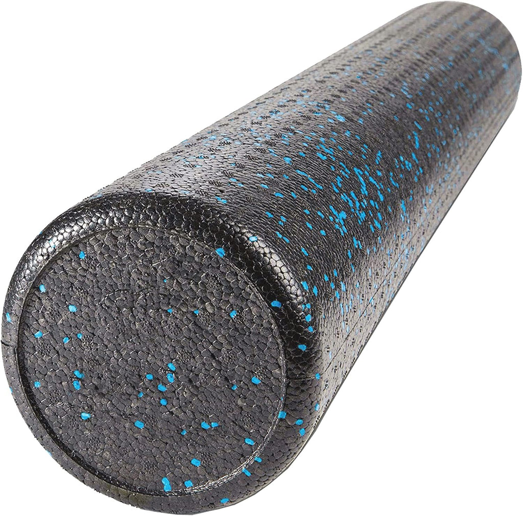 High Density Foam Roller, Sckled Blue, 36-Inch